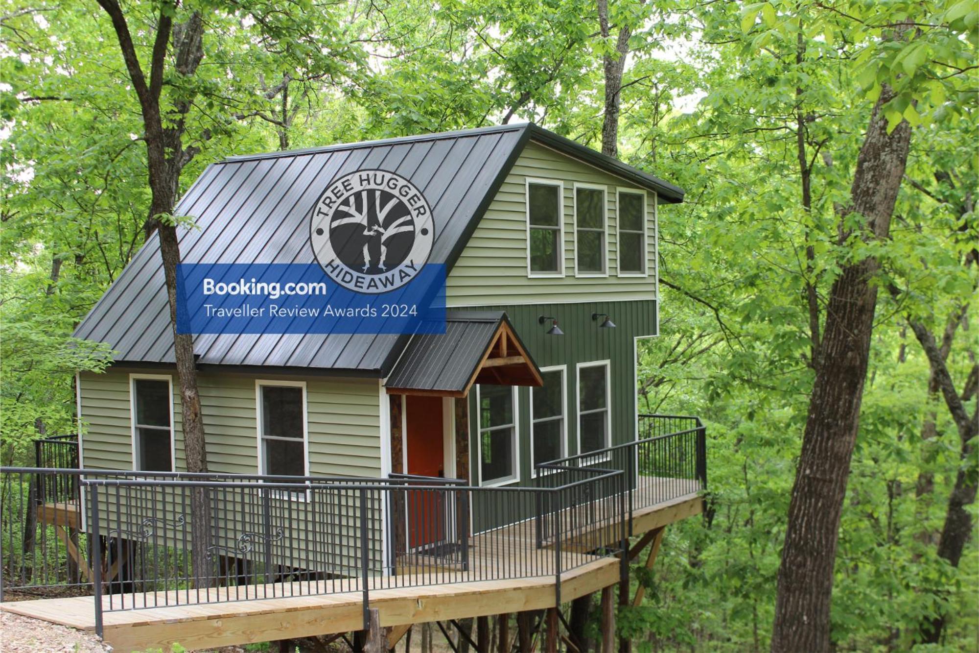 Secluded Treehouse In The Woods - Tree Hugger Hideaway Villa Branson Luaran gambar